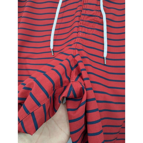 Abercrombie & Fitch Board Shorts Men Size 34 Striped Trunks Beach Sailor Retro - Picture 7 of 12